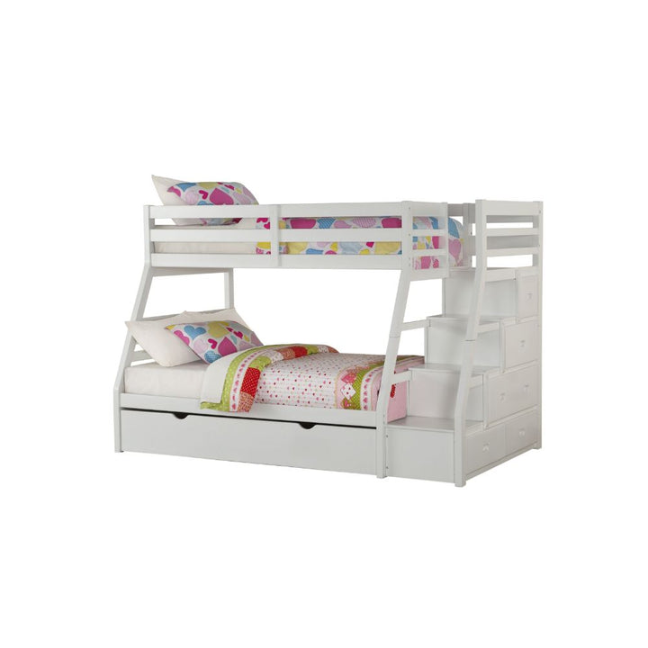 Jason Twin/Full Bunk Bed W/Trundle & Storage