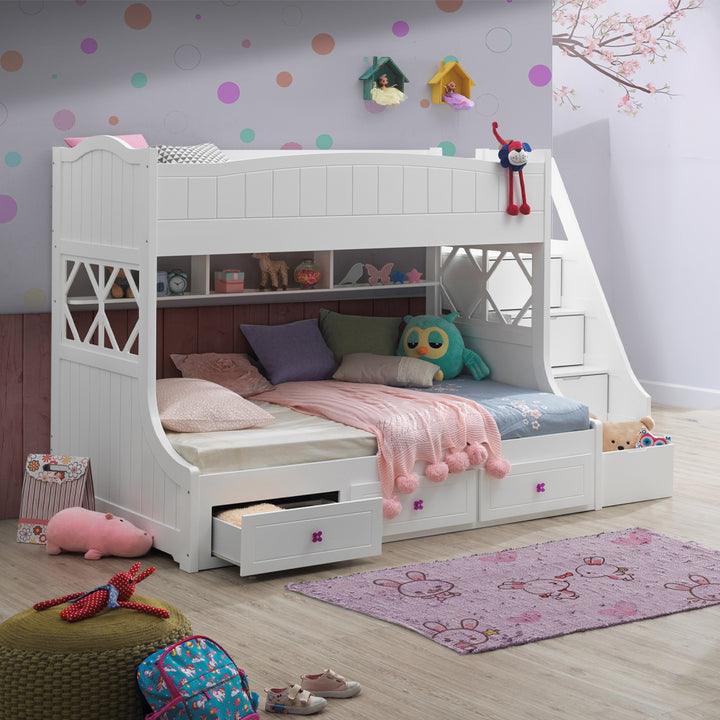 Meyer Twin/Full Bunk Bed W/Storage