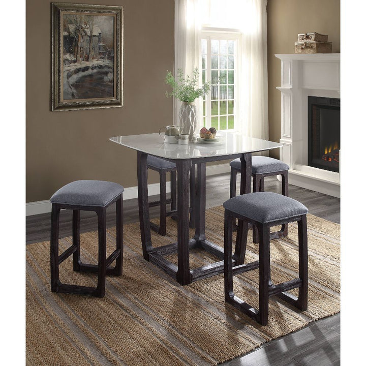 Razo Counter Height Table W/Marble Top