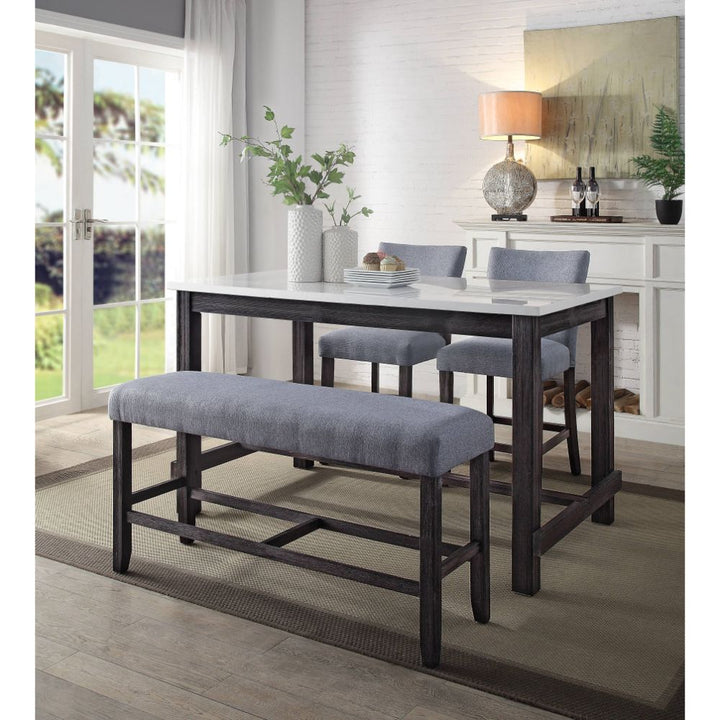 Yelena Counter Height Table W/Marble Top