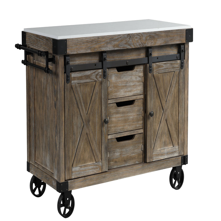 Alforvott Kitchen Island