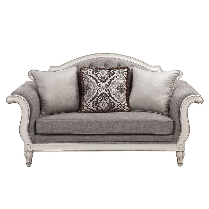 Florian Loveseat W/3 Pillows