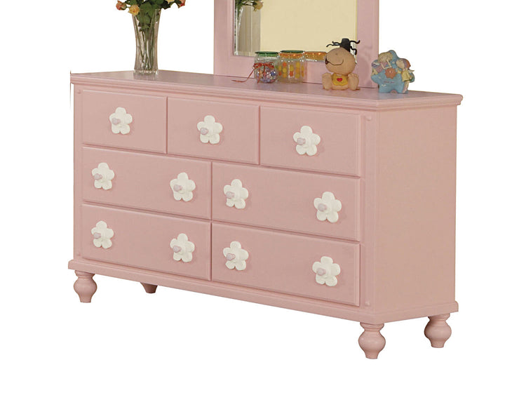 ACME Floresville Dresser, Pink (White Flower)