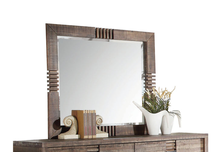 ACME Andria Mirror, Reclaimed Oak