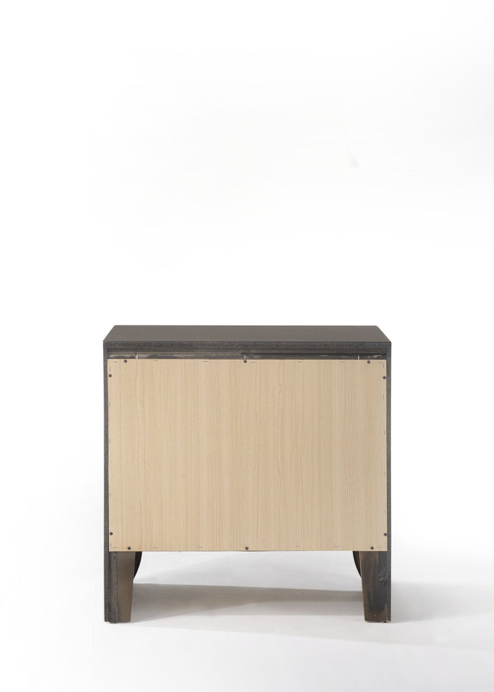 ACME Ireland Nightstand, Gray Oak