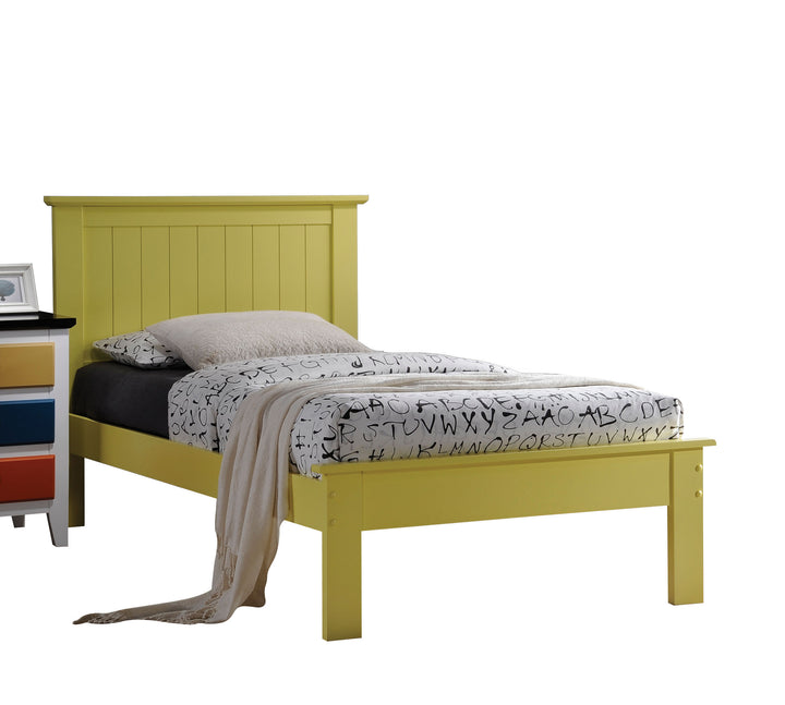 ACME Prentiss Full Bed, Yellow (1Set/2Ctn)
