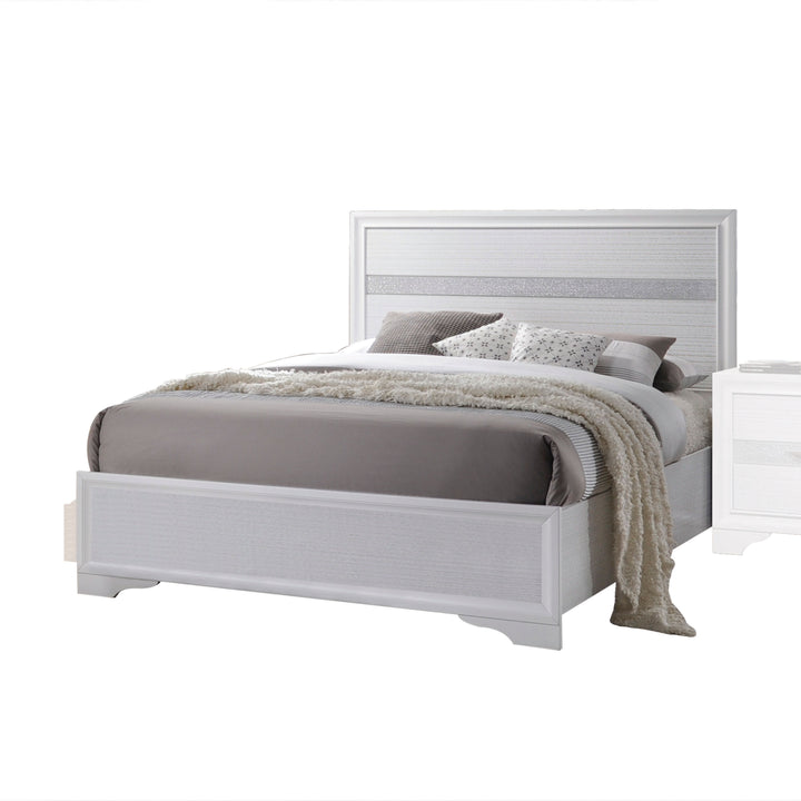 ACME Naima  Bed (No Storage), White (1Set/2Ctn)