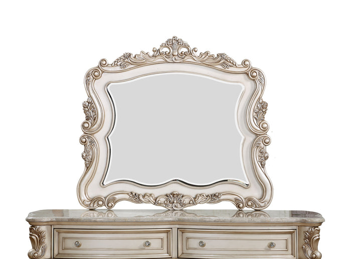 ACME Gorsedd Mirror, Antique White