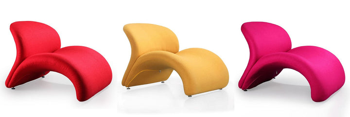 Manhattan Comfort Rosebud Multi Colored Accent Chair -Set of 3