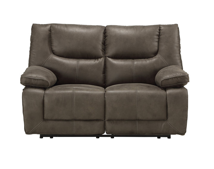 ACME Harumi Loveseat (Power Motion), Gray Leather-Aire