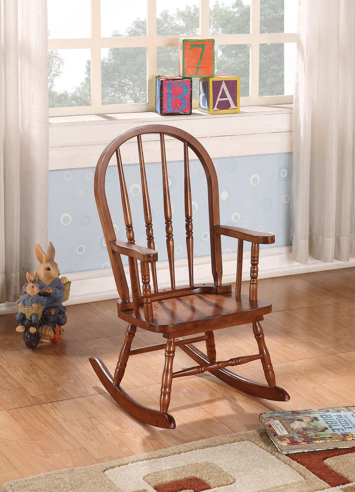 ACME Kloris Youth Rocking Chair, Tobacco