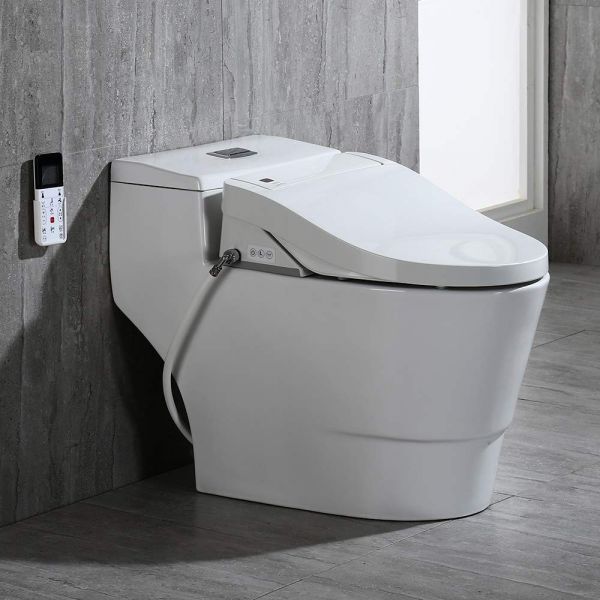 WOODBRIDGE Toilet & Bidet Luxury Elongated One Piece Advanced Smart Seat T-0737