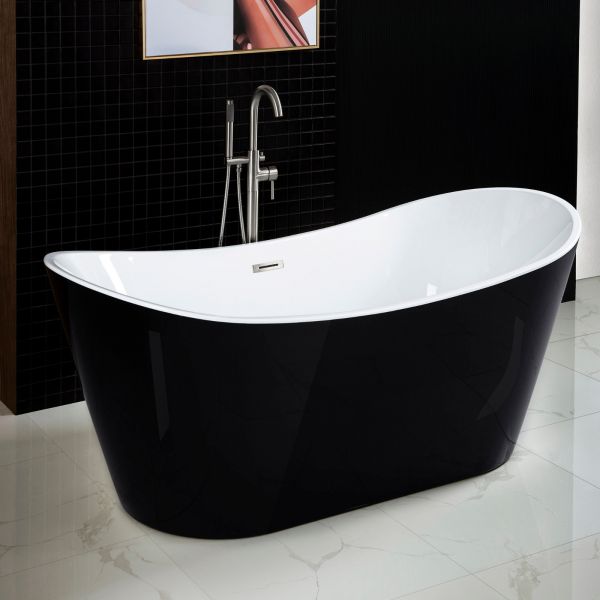 Woodbridge B-1815 67" Acrylic Freestanding Bathtub BTA1815-B