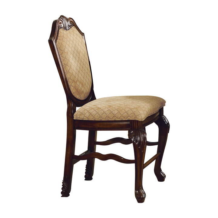 ACME Chateau De Ville Counter Height Chair (Set-2), Espresso