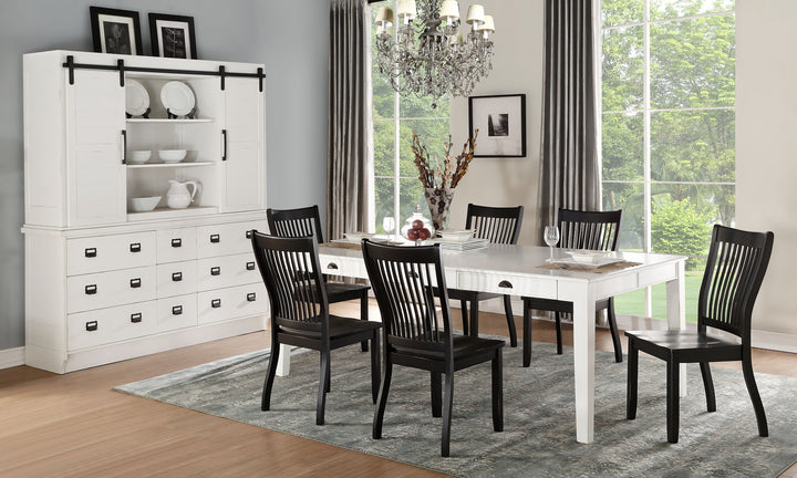 ACME Renske Dining Table, Antique White