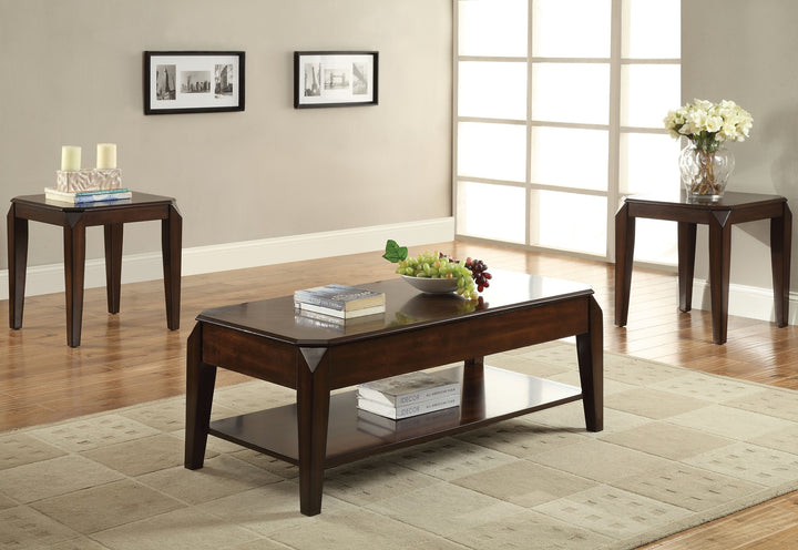 ACME Docila Coffee Table w/Lift Top, Walnut