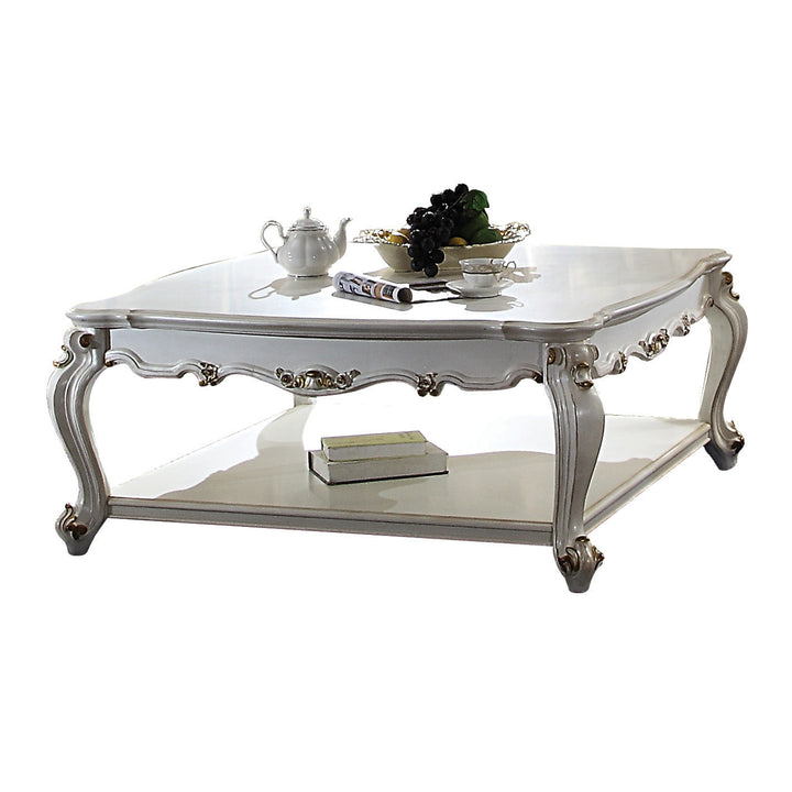 ACME Picardy Coffee Table (Square), Antique Pearl