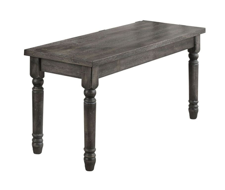 ACME Wallace Bench, Weathered Gray