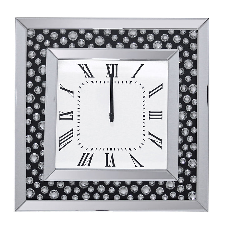 ACME Marku Wall Clock, Mirrored