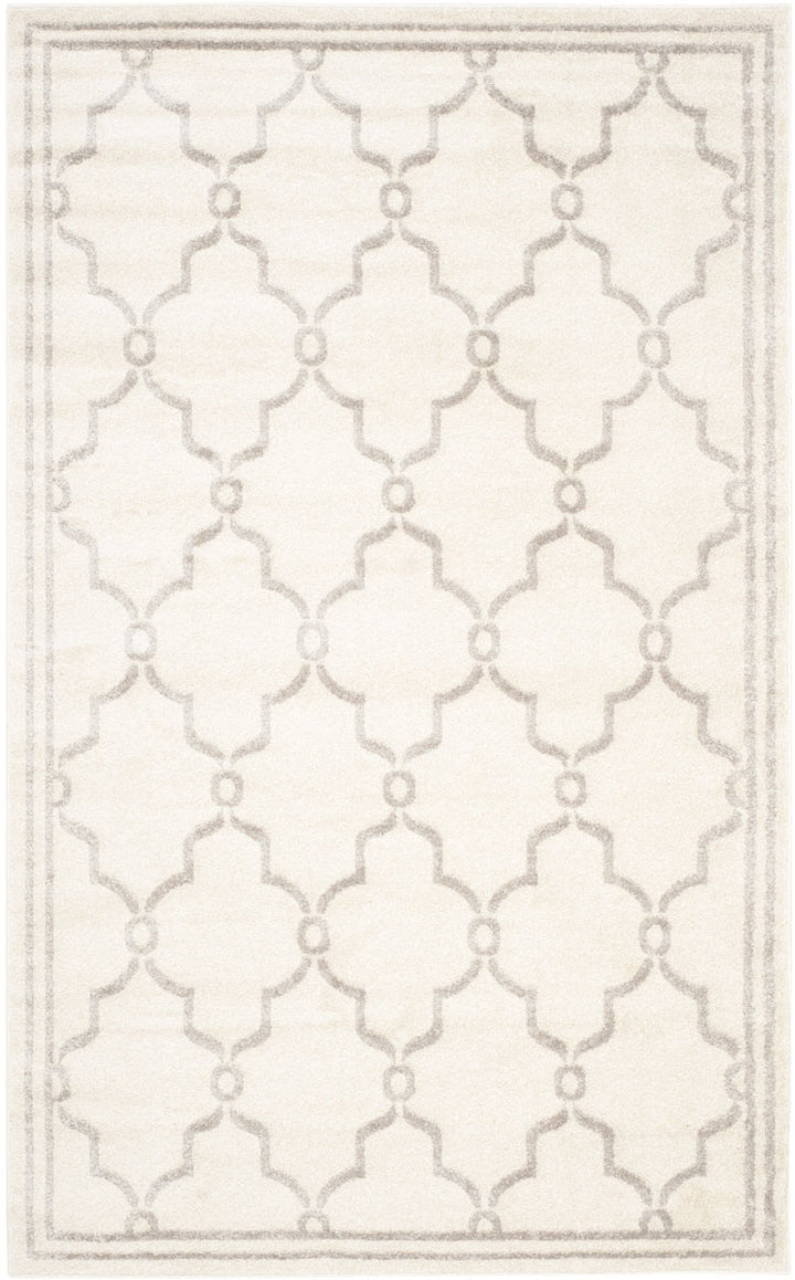 Safavieh Amherst All Weather Power Loomed Rugs In Ivory / Light Grey