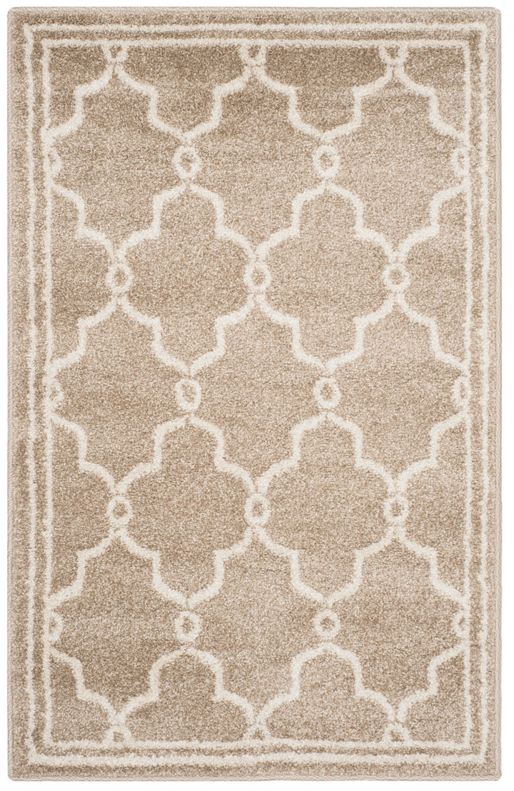 Safavieh Amherst All Weather Power Loomed Rugs In Wheat / Beige