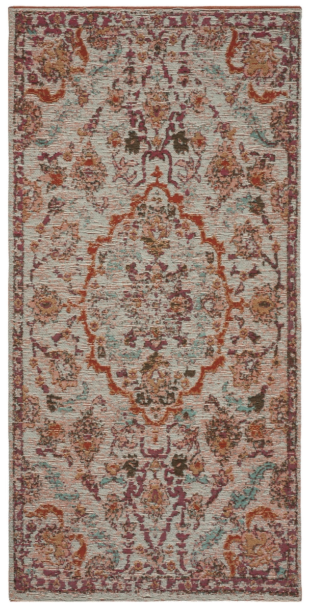 Safavieh Clv-Classic Vintage Power Loomed Cotton Backing Rugs In Red / Beige