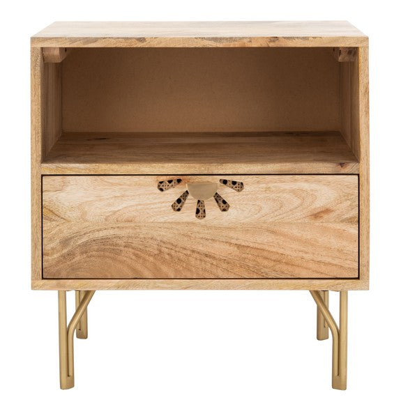 Safavieh Lily 1 Shelf 1 Drawer Nightstand