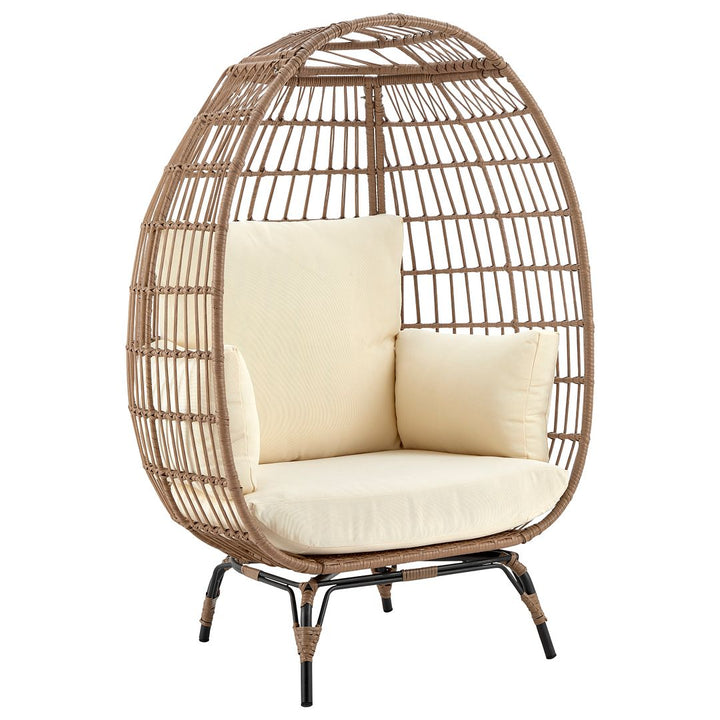 Manhattan Comfort Spezia Patio Freestanding Egg Chair