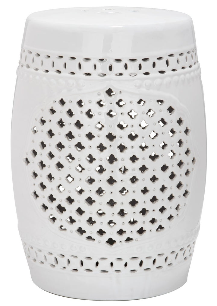 Safavieh Quatrefoil Garden Stool