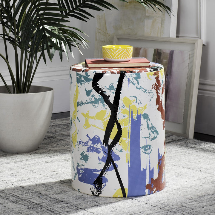 Safavieh Kes Multicolor Garden Stool