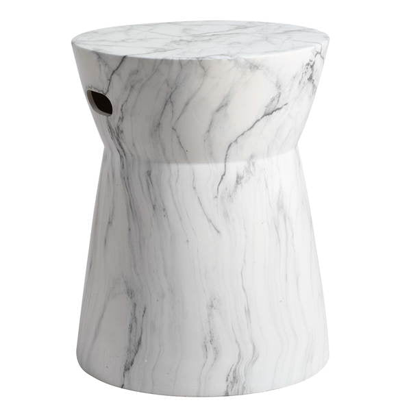 Safavieh Balboa Marble Garden Stool