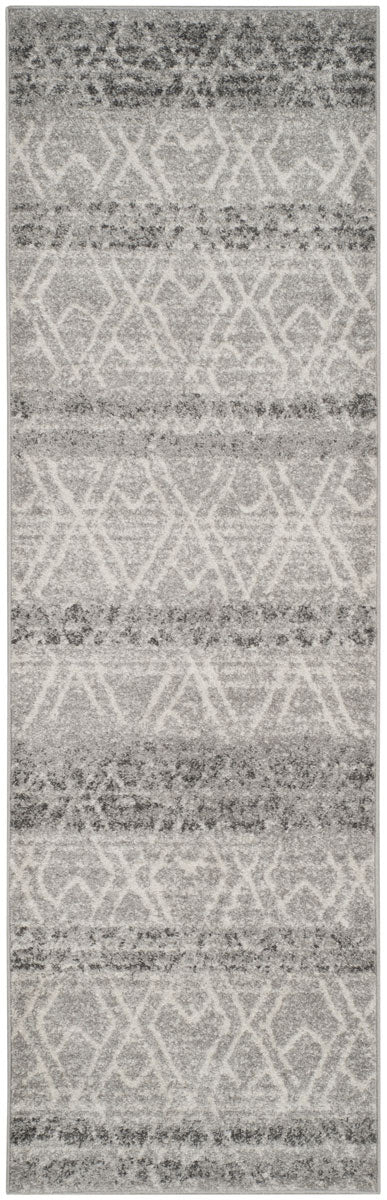 Safavieh Adirondack Rustic Lodge Style Power Loomed Rugs In Silver / Ivory