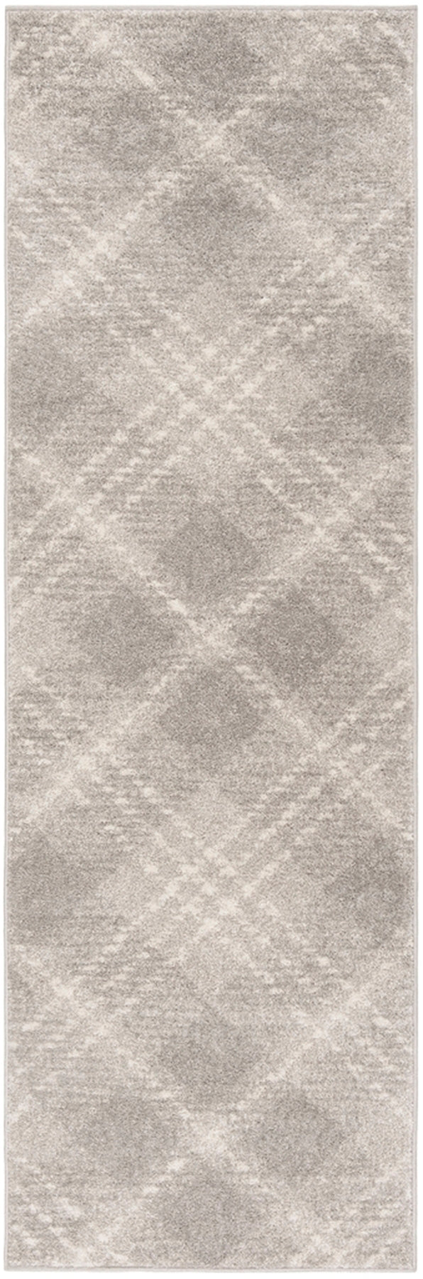 Safavieh Adirondack Rustic Lodge Style Power Loomed Rugs In Light Grey / Ivory