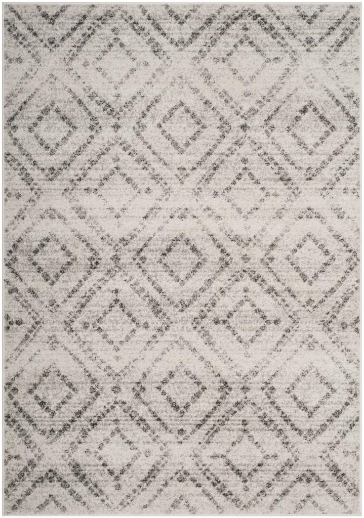 Safavieh Adirondack 131 Powerloomed Woven Rug in Light Grey / Grey