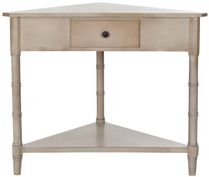 Safavieh Gomez Corner Table With Storage Drawer