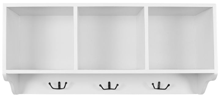Safavieh Alice Wall Shelf With Storage Compartments