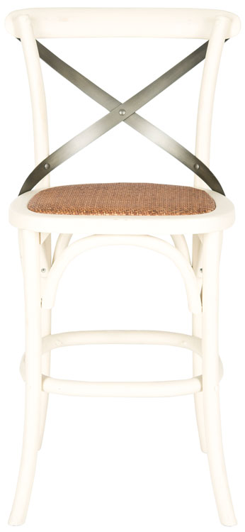 Safavieh Eleanr X Back Counter Stool