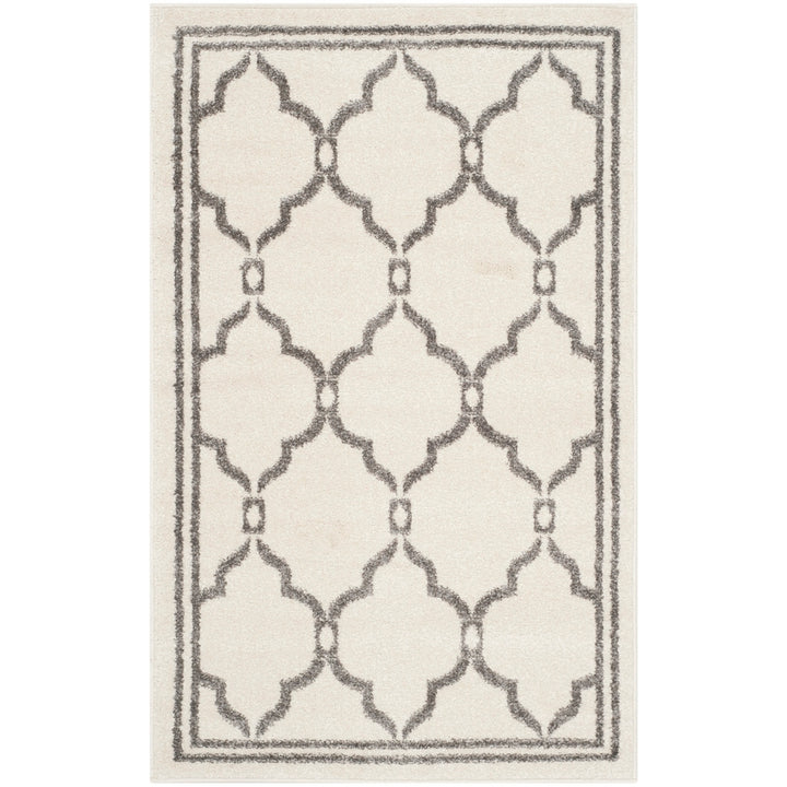 Safavieh Amherst All Weather Power Loomed Rugs In Ivory / Grey