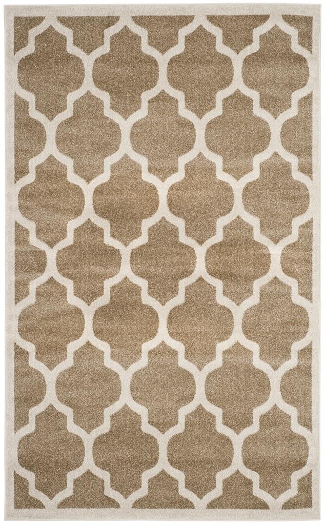 Safavieh Amherst All Weather Power Loomed Rugs In Wheat / Beige