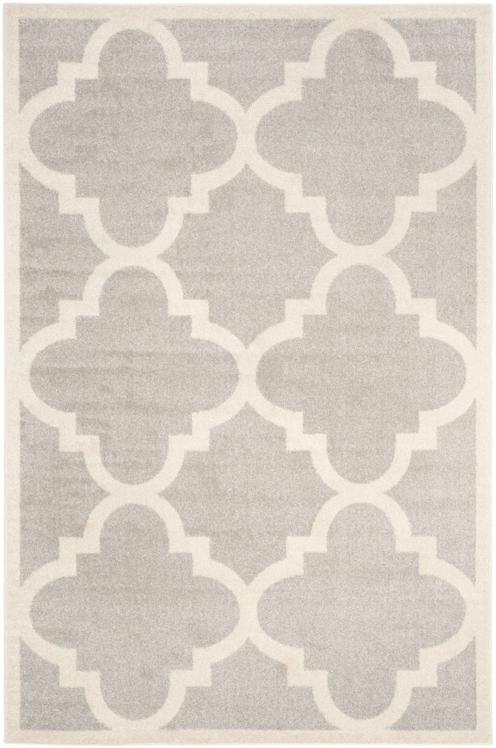 Safavieh Amherst All Weather Power Loomed Rugs In Light Grey / Beige