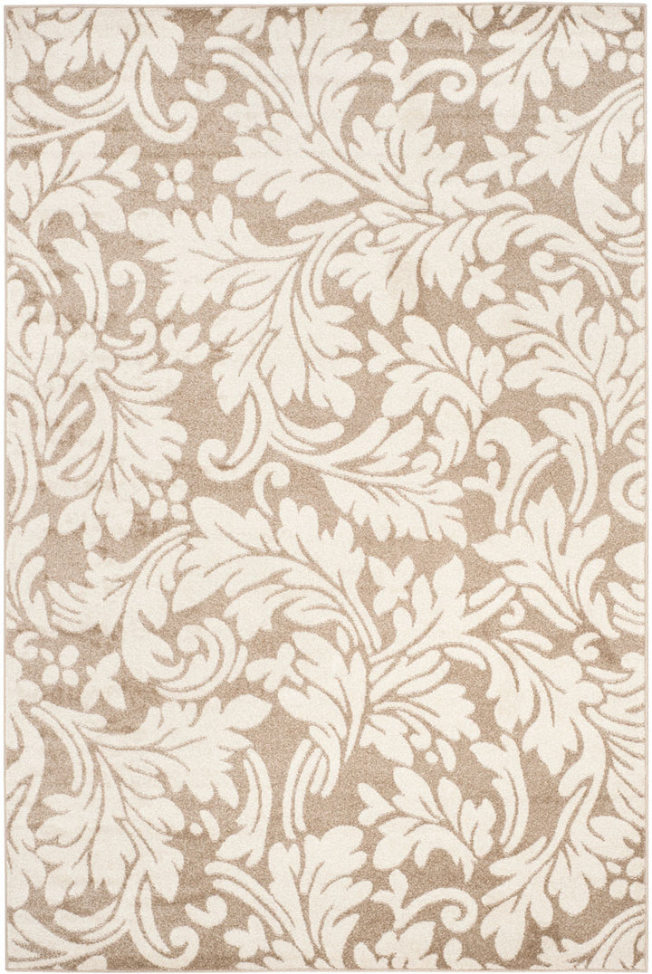 Safavieh Amherst All Weather Power Loomed Rugs In Wheat / Beige