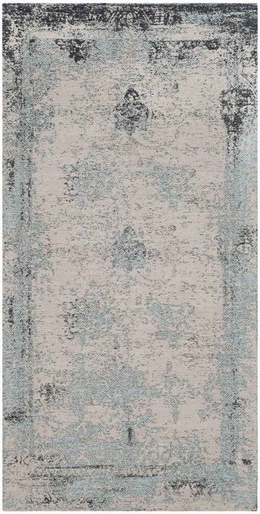 Safavieh Clv-Classic Vintage Power Loomed Cotton Backing Rugs In Blue