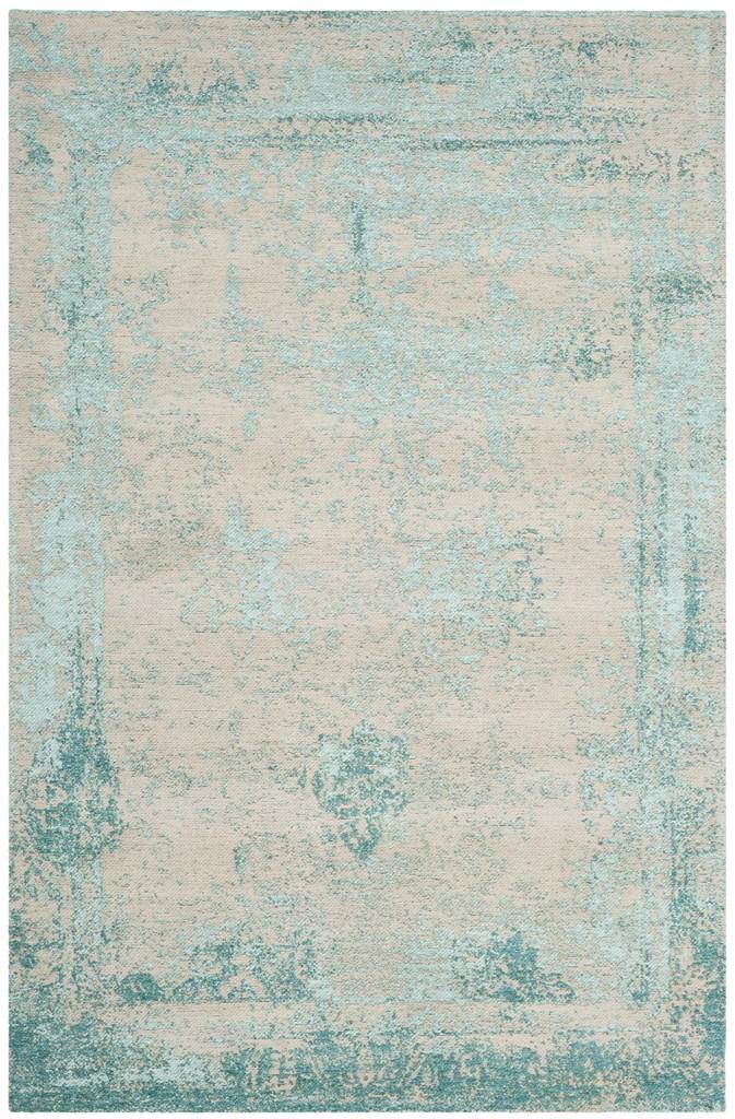 Safavieh Clv-Classic Vintage Power Loomed Cotton Backing Rugs In Turquoise