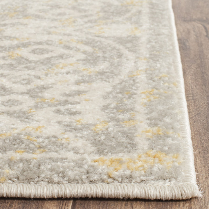 Safavieh Evoke Power Loomed Jute Backing Rugs In Ivory / Grey