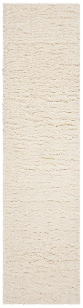 Safavieh Flokati Shag 900 Power Loomed Latex Backing Rugs In Ivory