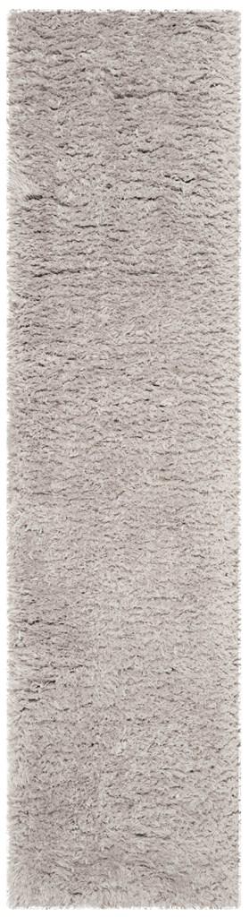 Safavieh Flokati Shag 900 Power Loomed Latex Backing Rugs In Silver