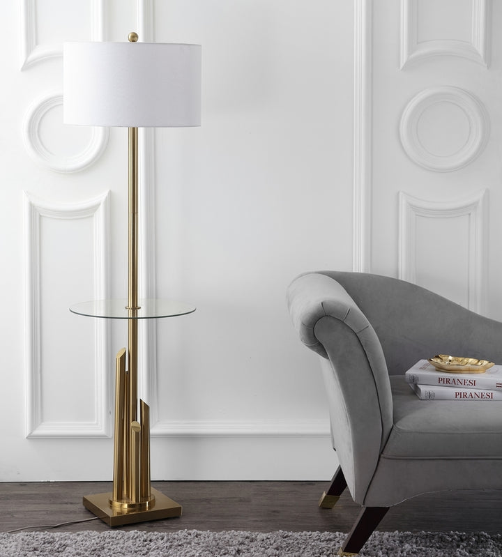 Safavieh Ambrosio 61-Inch H Floor Lamp Side Table