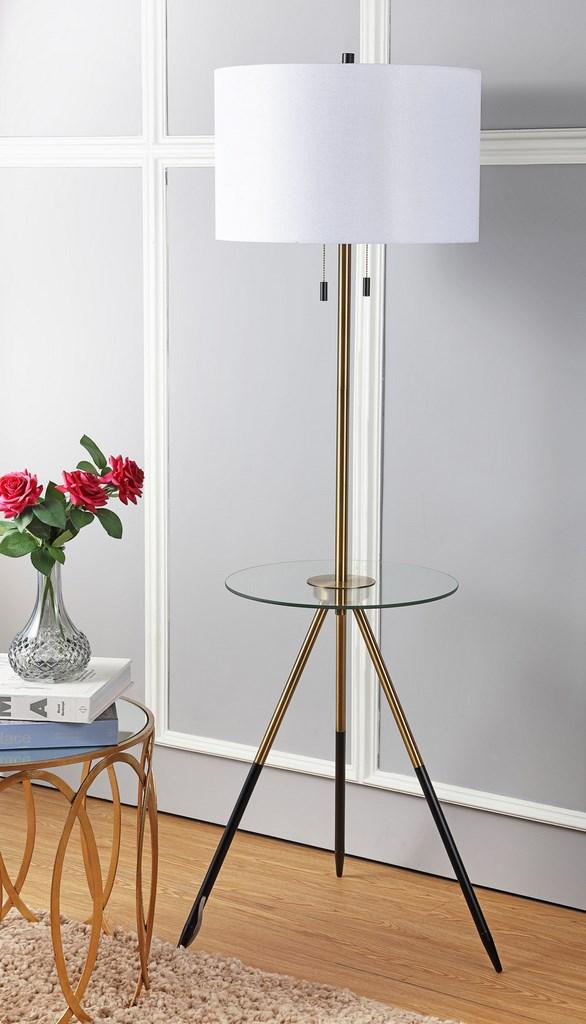 Safavieh Morrison Floor Lamp Side Table