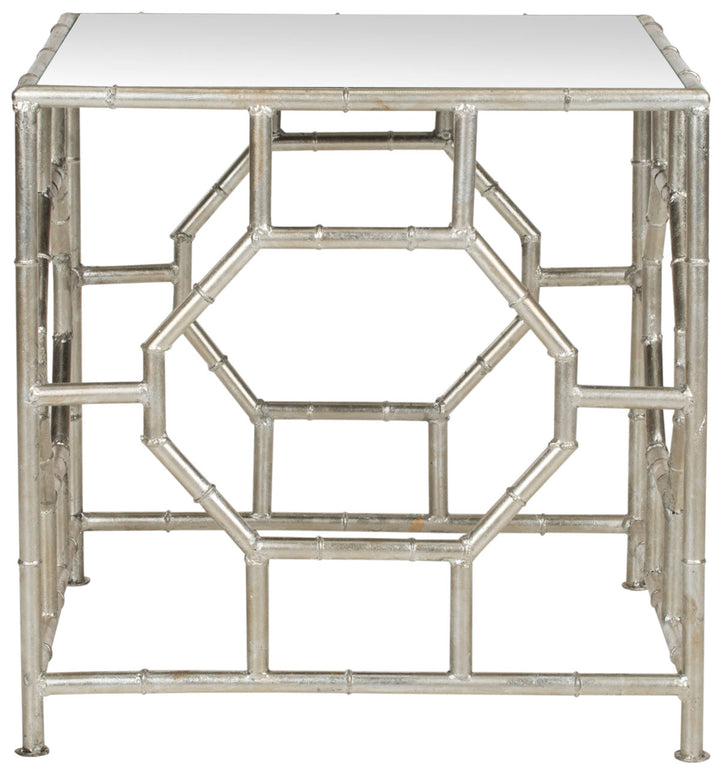 Safavieh Rory Silver Mirror Top Accent Table