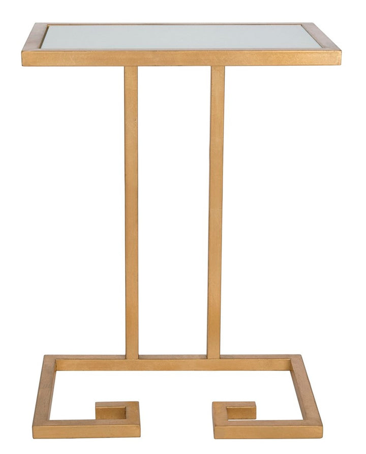 Safavieh Murphy Gold Leaf Accent Table